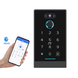 Ttlock biometrik, pengenalan wajah sidik jari, ponsel pintar <span class=keywords><strong>bluetooth</strong></span> aplikasi sistem kontrol akses jarak jauh produk akses pintu - Product Image 1