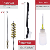 Kit de nettoyage pour pistolet à peinture à air comprimé, 23 pièces