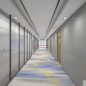 Alfombra Axminster para Oficina, Tejida a Máquina, Color Sólido, Uso Comercial, Alta Calidad, Personalizable, Antideslizante y Duradera - Product Image 5