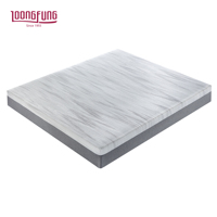 LOONGFUNG Gel-Memory-Foam-Matratze in Box, King-Size mit unabhängigen Taschenfederkern-Hybrid-Design für Zuhause, Hotel, OEM, ODM