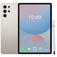 Vente directe d'usine, tablette PC S25 11 pouces, 16+512 Go, processeur MTK Deca Core, Android 13, double SIM GSM/WiFi, tablette de divertissement