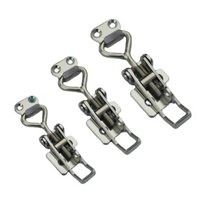 SK3-016 Durable Metal Machine Tool Box Cabinet Toggle Latch <strong>with</strong> <strong>Pad</strong> <strong>Lock</strong> and <strong>Key</strong> Unlatch - Product Image 1