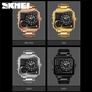 Orologi da Uomo alla Moda SKMEI 1392 <span class=keywords><strong>Orologio</strong></span> <span class=keywords><strong>Digitale</strong></span> al <span class=keywords><strong>Quarzo</strong></span> di Marca <span class=keywords><strong>Orologio</strong></span> Casual da Uomo Quadrante Grande Impermeabile <span class=keywords><strong>Orologio</strong></span> Sportivo Cronografo da Polso - Product Image 5