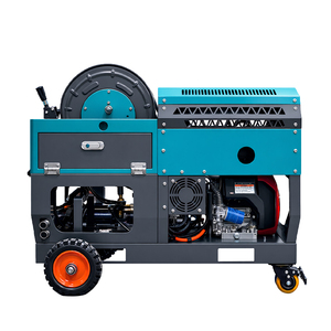 <span class=keywords><strong>Machine</strong></span> de nettoyage des égouts AMJET 300 bar 30 lpm, équipement commercial de lavage de canalisations, tuyau de 80 m, télécommande, service de canalisation - Product Image 2