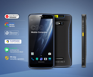 Chainway 5.7inch IP67 gồ ghề <span class=keywords><strong>Android</strong></span> 10.0 PDA <span class=keywords><strong>QR</strong></span> mã RFID Scanner NFC 2D GPS công nghiệp sử dụng wifi GSM chứng nhận - Product Image 4