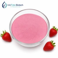 Aardbeienvruchtensap-extractpoeder voor superfood, wateroplosbaar
