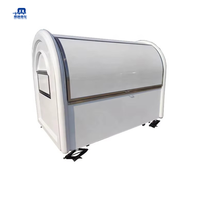 Chariot de restauration mobile OEM/ODM personnalisé à faible coût, remorque alimentaire durable pour burgers, frites et glaces
