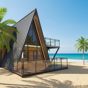 Edifici Prefabbricati in Struttura d'Acciaio Leggera di Alta Qualità, Consegna Globale Disponibile per Progetti Residenziali e Uffici - Product Image 1