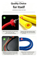 Lot de 11 Bandes de Résistance Épaisses en Latex Personnalisables avec Logo, 5 Tubes de Fitness, Poignées en Mousse, Sangles de Cheville en Nylon pour la Gym