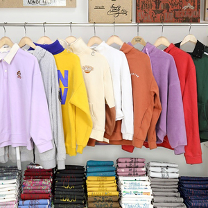 Vente en gros directe usine : Vêtements de sport en velours d'occasion, qualité AB mixte, pour hommes et femmes, toutes saisons, style mode, pour revendeurs - Product Image 1
