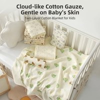Serviette d'emmaillotage en crêpe de coton pur pour bébé, serviette de bain double gaze, serviette de bain fine pour bébé, couverture pour nouveau-né