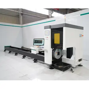 Máquina de corte automática do CNC do cortador portátil do tubo cortada pelo laser 6400mm