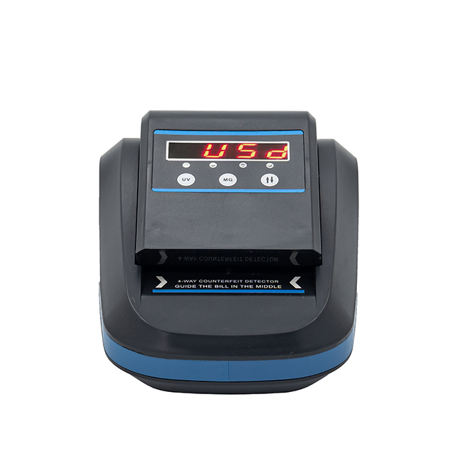 Portable Professional Automatic Currency Detector Money Scan in Plastic Material