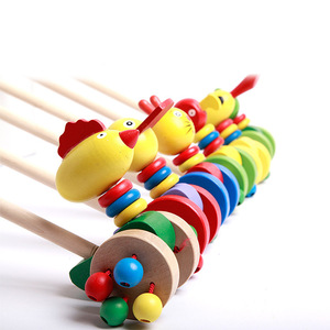 Giocattoli di intelligenza del bambino all'ingrosso Multi-stile cartone animato animale Trolley <span class=keywords><strong>1</strong></span> <span class=keywords><strong>anno</strong></span> bambino bambino giocattoli - Product Image 1