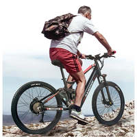 Vélo Électrique Tout-Terrain VTT 27,5 Pouces 1000W Haute Vitesse à Suspension Intégrale pour Adultes, Stock Central Polonais, Manuel
