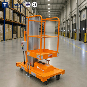 รถยกเสาเคลื่อนที่แบบรวดเร็ว 14 เมตร รับน้ำหนัก 300 กก. ใช้ไฟ AC 220V คุ้มค่า - Product Image 4