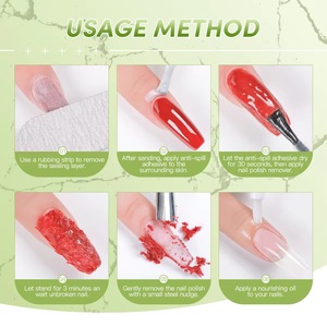 Gel Dissolvant Magique Rapide pour <span class=keywords><strong>Vernis</strong></span> à Ongles – Ne Dommage Pas les Ongles – Nettoyant Magique pour <span class=keywords><strong>Vernis</strong></span> <span class=keywords><strong>Semi</strong></span>-<span class=keywords><strong>Permanent</strong></span> et Acrylique - Product Image 5