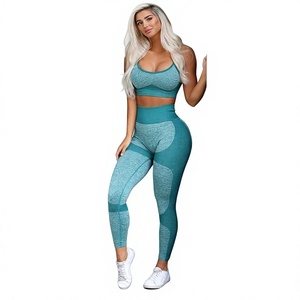 Thick High Waist Viscose/Polyester Plaid Yoga Pants <b>Pockets</b> Tummy Control Four-Way Stretch Breathable Workout Yoga <b>Leggings</b> - Product Image 1