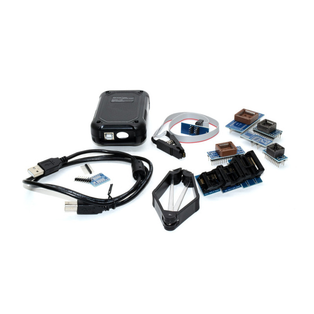 #63215 10pcs/Kit T48 Programmer V12.01 Supports 28000+ ICs SPI/Nor/NAND Flash/EMMC Better TL866II Plus 10 Sensor Modules Kit