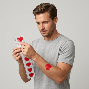 Cerotti a Forma di <span class=keywords><strong>Cuore</strong></span> all'Ingrosso - Divertenti e Pieni d'Amore, Bende Flessibili e Traspiranti - Product Image 4