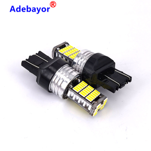 Bombillas LED <span class=keywords><strong>Dembele</strong></span> T20 DRL para Luz de Reversa, T20 7443 45SMD 4014, Canbus Sin Error, Luz de Freno para Automóvil, Venta al Por Mayor - Product Image 6