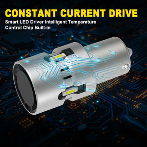 Lampadina <span class=keywords><strong>LED</strong></span> G-View 1156 PY21W per Luce Freno Canbus 2000LM Bianco Ambra con Ventola di Raffreddamento <span class=keywords><strong>P21W</strong></span> T20 <span class=keywords><strong>LED</strong></span> per Luce di Retromarcia - Product Image 4