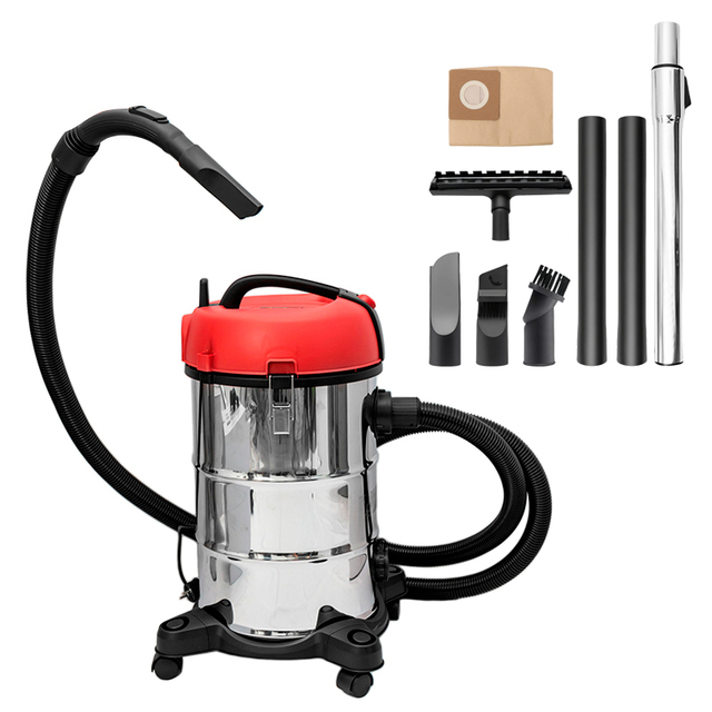1200W Handheld Vacuum Cleaner 20L Wet Dry Blower with Extension Hose Shop Vacuum with HEPA Filter and Dust Bag for Car Cleaning