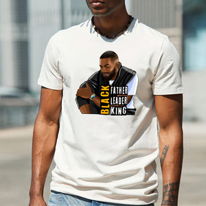 Personalización Black Father Black King Heat DTF Transferencia <span class=keywords><strong>de</strong></span> impresión <span class=keywords><strong>para</strong></span> camiseta - Product Image 4