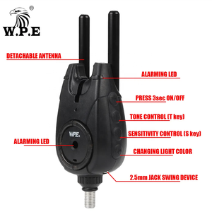 New OEM 4 + 1/thiết lập ngoài trời câu cá báo động cắn báo động không dây Cá Chép câu cá báo động hồ phụ kiện câu cá - Product Image 5