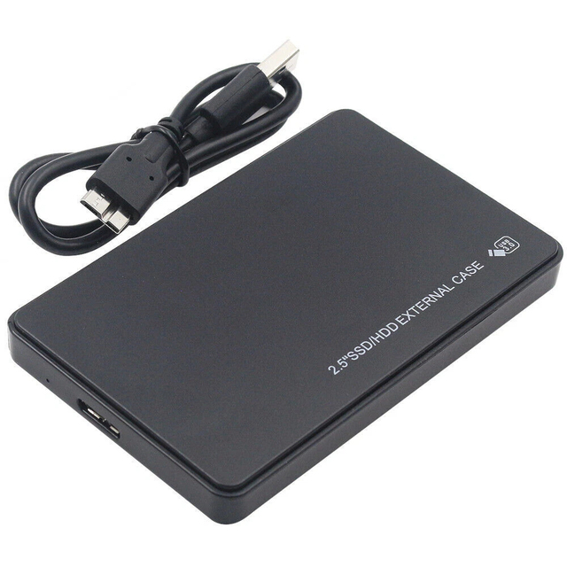 2.5 Inch SATA USB 3.0 ToolFree Hard Drive HDD SSD Enclosure External Case