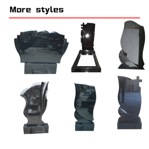 ป้ายหลุมศพหินแกรนิตดีไซน์ทันสมัยแกะสลักโดยผู้เชี่ยวชาญ - Product Image 3