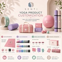 Rodillo de Yoga y Rueda de Pilates, Ecológico, Duradero, de EVA, Portátil, Ligero, Antideslizante, para Alivio del Dolor de Espalda