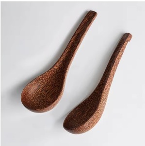 Cuchara Larga Hueca de Cáscara de Coco Hecha a Mano, Ecológica y Natural, Utensilio de Cocina al por Mayor - Product Image 4