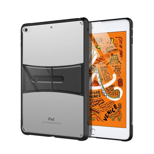 For ipad mini protective case 5 mini 4 tempered glass screen protector for iPad 5/6 protection shell,Air 1/2 with pen slot stand