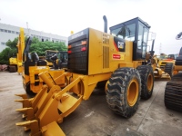 Niveleuse à moteur Caterpillar CAT 140H d'occasion, 138 kW, d'origine japonaise, largeur de lame 3660 mm, 15 tonnes, engin de construction