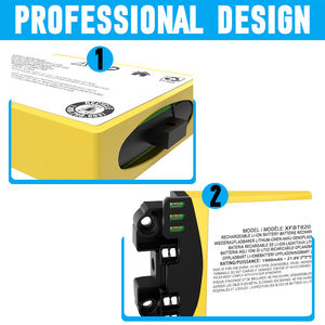 샤크 IX140 IX141 IX141H IX142 IZ140 IZ140C IZ141C 무선 진공 청소기와 호환되는 XFBT620 배터리, 리튬 이온 배터리 - Product Image 4