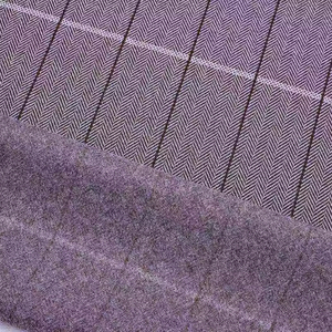 2025 mới đến tùy chỉnh bán buôn 280gsm polyesterrayon kẻ sọc vải dệt kim Jacquard t/r kẻ sọc Seta vải - Product Image 3