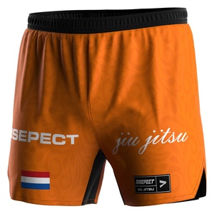 Pantalones Cortos Deportivos Nation Elite con Tela que Absorbe la Humedad y Diseño con la Bandera Nacional para Entrenamiento Deportivo Profesional - Product Image 1