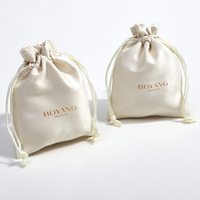 Pochette Personnalisée avec Logo Imprimé, Petit Sac Cadeau Luxe en Suédine pour Colliers, Bijoux, Fermeture à Cordon, avec Boîte