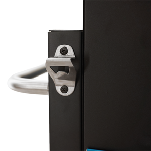 Outdoor Yard Camping Picnic <strong>Charcoal</strong> <strong>Grill</strong> with Single Side Shelf, <strong>Large</strong> Smoker Iron Barbecue BBQ <strong>Grill</strong> with Warming Rack - Product Image 5