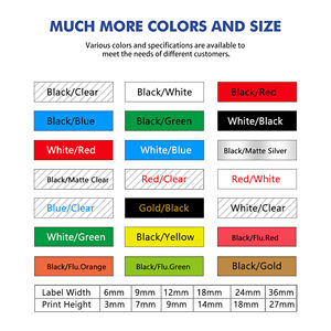 Compatibel Tze231 Lint Voor Broer Pt P700 Tape 12Mm Brede Printer Linten Gemaakt In China - Product Image 5