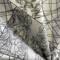 Tissu de drap de lit imprimé en microfibre 100 % polyester, vente directe d'usine, pas cher, pour la literie et les rideaux, imperméable
