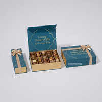 Fabricant Professionnel - Vente Chaude - Boîte à Chocolats Magnétique Personnalisée - Boîte Cadeau de Luxe pour le Ramadan - Avec Sac Cadeau