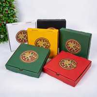 Boîtes à pizza en carton personnalisées résistantes à l'huile, fabricants de boîtes à pizza imprimées avec logo