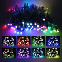 Module de pixels LED DC5V Pixel LED Ws2811 12mm IP68 Adressable Pleine couleur RVB Signal lumineux publicitaire Lumière de pixel LED