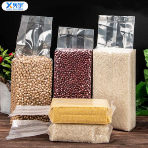 Sac sous vide en brique de riz en nylon de qualité alimentaire clair Pa/pe en plastique thermoscellable pour céréales grossières - Product Image 6