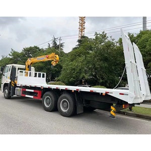 Grúa de Pluma Recta <span class=keywords><strong>Autocargable</strong></span> SQS125TLH-4 en Oferta con Chasis SINOTRUK HOWO A7 6x4 de 380 CV - Product Image 2