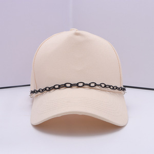 Cadena de dopamina para gorra de béisbol, accesorio de acrílico con doble anillo, cadena decorativa unisex informal para el cabello, primavera 2025 - Product Image 4