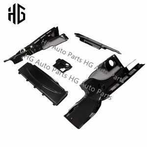 แผงห้องเครื่องยนต์รถยนต์5ชิ้น/ชุดผ้าคาร์บอนไฟเบอร์แห้งครอบคลุมส่วนต่างๆของร่างกายสำหรับ2007-2016 R8 Audi V10 V8ขอบภายในเครื่องยนต์ - Product Image 6