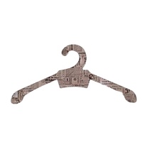 CH026 Faltbarer Kleiderorganizer aus Kraftkarton Umweltfreundlicher 43cm Kleiderbügel